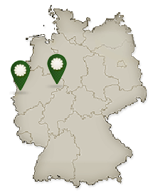 Karte Standorte Blumen Cornielje