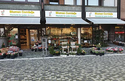 Standort Blumenladen Cornielje Bad Lippspringe